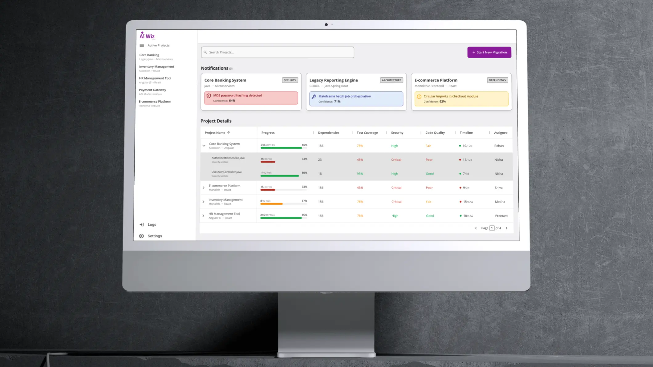 Mission Control Dashboard